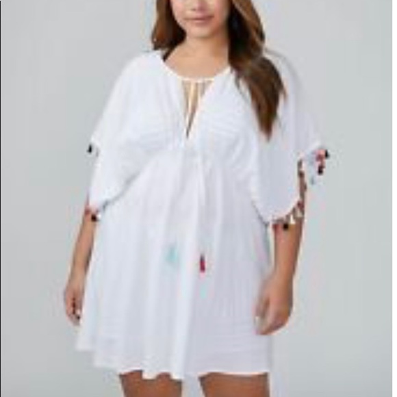 lane bryant swim cover up